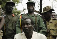 Joseph Kony and three of his stooges
