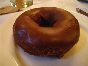 Chocolate donut John wikimedia